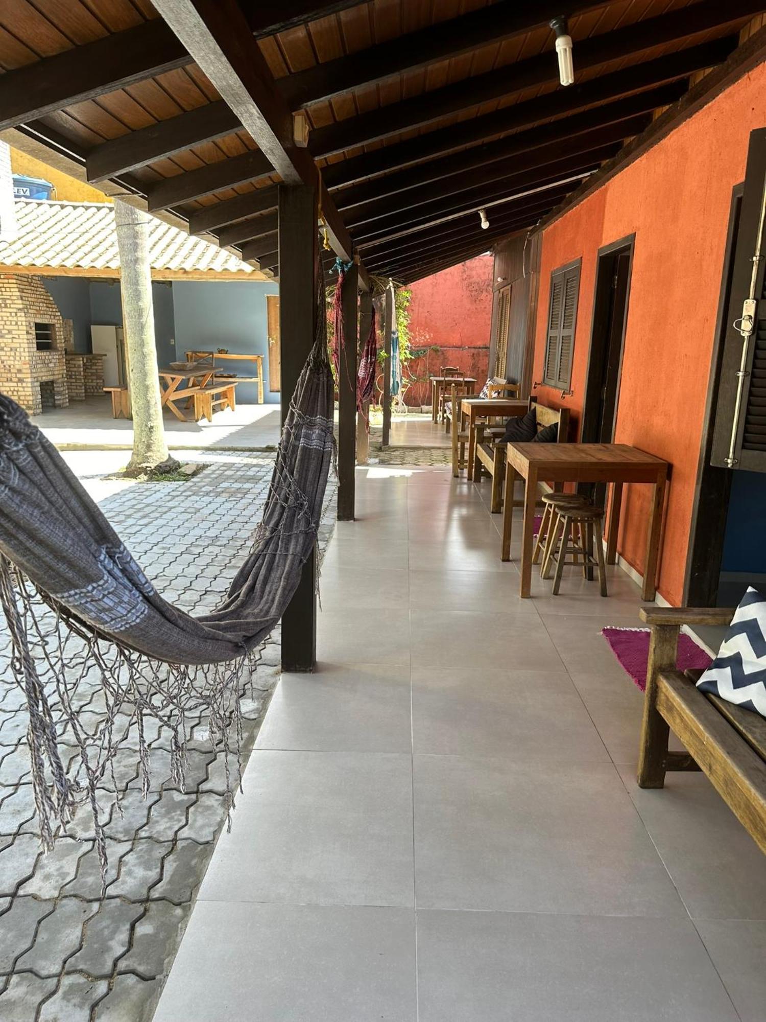 Chales Solana Localizados 50 Metros Do Mar Garopaba Exterior foto